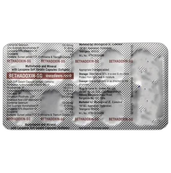 bethadoxin sg capsule 10's